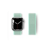 Watch 42mm Hasırlı Cırtcırtlı Kordon - Turkuaz