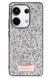 Redmi Note 13 Pro 4G Bright Simli Kapak - Gümüş