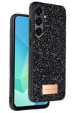 Samsung Galaxy S24 FE Bright Simli Kapak - Siyah