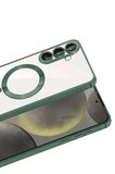 Samsung Galaxy A57 5G Kross Magneticsafe Kapak - Koyu Yeşil