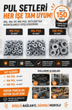 150PARCA PUL SETİ (M5 M6 M8)