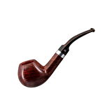 Şahin Üç Yıldız 608 9mm. Filtreli Akrilik Saplı Pipo (237456)