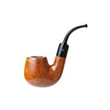 Şahin Üç Yıldız 510 9mm. Filtreli Akrilik Saplı Pipo (237506)