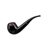 Şahin Üç Yıldız 590 9mm. Filtreli Ebonit Saplı Pipo (237600)