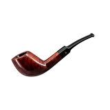 Şahin Üç Yıldız 610 9mm. Filtreli Ebonit Saplı Pipo (237685)