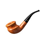 Şahin Kuyruklu Yıldız 610 9mm. Filtreli Ebonit Saplı Pipo (238031)