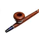 Şahin Diamond Sioux 9mm. Filtreli Briar Saplı Pipo (239186)