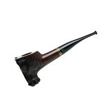 Şahin Hand Made 9mm. Filtreli Ebonit Saplı Pipo (239600)