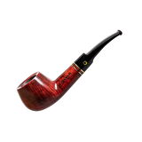 Şahin Professional 156 9mm. Filtreli Ebonit Saplı Pipo (241060)