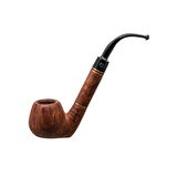 Şahin İki Filtreli 400 9mm. Filtreli Ebonit Saplı Pipo (247516)