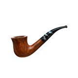 Şahin Outdoor 5 Yıldız 9mm. Filtreli Akrilik Saplı Pipo (260050)