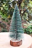 Çam Ağacı 15 Cm Yeni Yıl Mini Yılbaşı Noel Çam Ağacı Masa Üstü Süs Çam Ağacı 15 Cm