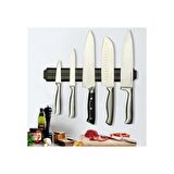 Mıknatıslı Bıçak Askısı 33 cm Bıçak Tutucu Bıçak Organizer Bıçaklık
