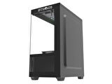 Strong Berry Siyah 3x 120mm ARGB mATX Gaming Bilgisayar Kasası Powersız