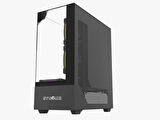 Strong Diamond Siyah 6x120mm ARGB ATX Gaming Bilgisayar Kasası Powersız