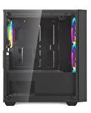 Strong Erebor 4x 120mm Rainbow Mesh mATX Gaming Oyuncu Kasası Powersız