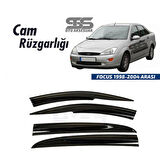 Cam Rüzgarlığı Ford FOCUS 1 1998–2004 Arası Mügen Tip Piano Black