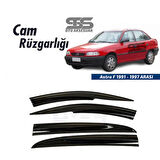 Cam Rüzgarlığı Opel Astra F 1991-1997 Arası Mügen Tip Piano Black