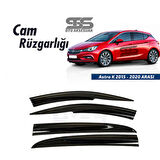 Cam Rüzgarlığı Opel Astra K 2015-2020 Arası Mügen Tip Piano Black