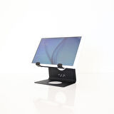 Hansdo Tablet Standı - Tablet Tutucu - Kitap Tutucu - Metal - Siyah - STS1BL