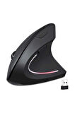 Kablosuz Ergonomik Dikey Mouse 80012001600 DPI