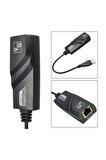 USB3.0 Gigabit Ethernet Adapter 1000Mbps RJ45 Network