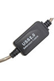 Profesyonel Çipli Usb Extension Uzatma Kablosu 15METRE