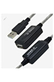 Profesyonel Çipli Usb Extension Uzatma Kablosu 15METRE