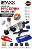 1500W PPRC Plastik Boru Kaynak Makinesi Seti Çift Rezistans Isı Ayarlı Metal Çantalı 20-25-32-40 mm