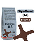 STYLEGROUT 0-8 BROWN 1 DERZ DOLGU 3 KG