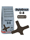 STYLEGROUT 0-8 BROWN 3 DERZ DOLGU 3 KG