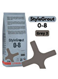 STYLEGROUT 0-8 GREY 3 DERZ DOLGU 3 KG