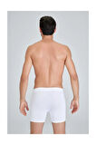 Erkek Beyaz Arsenal 2li Boxer