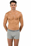 Erkek Gri Tight Boxer 2'li