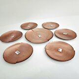 Glassco Mürdüm Favorim Cam Pasta Tabağı