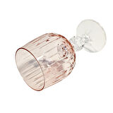 Bohemia Sarpy  Kristal 1 Adet Pembe Renk Bardak Kadeh 