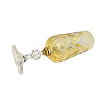 Bohemia Lorenzo 180ml Kristal 1 Adet Bardak Kadeh Takımı (Sarı)