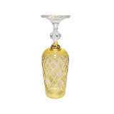 Bohemia Lorenzo 180ml Kristal 1 Adet Bardak Kadeh Takımı (Sarı)