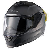 Y.100R SUBSONIC MAT SİYAH-KIRMIZI KASK
