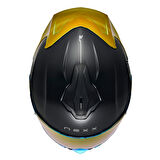 Y.100R SUBSONIC MAT SİYAH-KIRMIZI KASK
