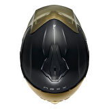Y.100R SUBSONIC MAT SİYAH-SARI KASK