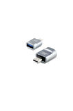 SBZ Type-c Dönüştürcü Type C Usb Otg Çevirici Usb 3.0 Hızlı Transfer | Metal Type-C OTG