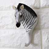 Dekoratif Modern Duvar Askılık Zebra Duvar Dekor Askı 