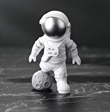 3 Adet Astronot Figürü Dekoratif Heykel Modern Ev Dekorasyon Çocuk Odası Dekor Biblo
