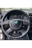 SKODA SÜPER B ARACA ÖZEL DİKMELİ DİREKSİYON KILIFI
