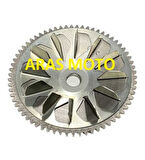 Honda Spacy 110 Marş (Varyatör) Dişlisi Ve Soğutma Sacı _Supermoto