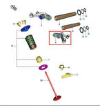 Bajaj Pulsar Ns 200,Rs 200 Piyano Orjinal Emme (In) Subap İticisi Tüm Yıllara Uygun _Supermoto