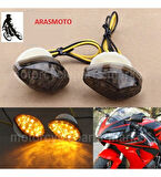 Honda Cbr 600 Rr -1000Rr Gömme Sinyal Seti Duman Sinyal _Supermoto