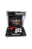 SUPREME Çift Arcade Kol 10inç Çift Ekran 3000+ OYUNLU RETRO ARCADE ATARİ Old School - Street Fight