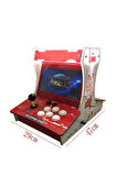SUPREME Çift Arcade Kol 10inç Çift Ekran 3000+ OYUNLU RETRO ARCADE ATARİ Old School - Street Fight